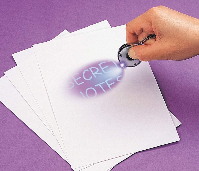 Geheimcode Stift mit UV-Licht