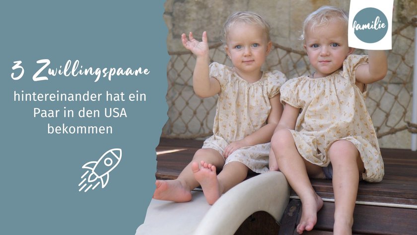 Baby-Rekorde: Drei mal Zwillinge