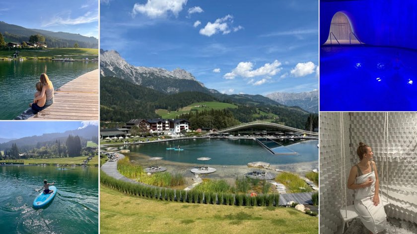 Krallerhof Leogang: See, Spa, Longevity-Eisraum