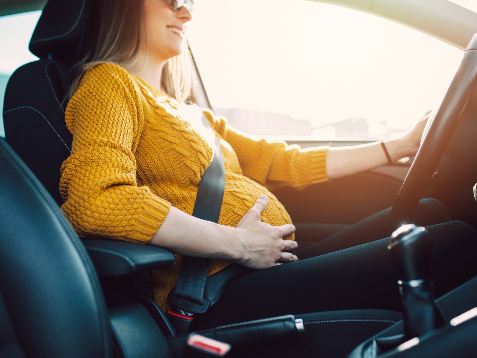 VOARGE Schwangerschafts-Sicherheitsgurt-Regler Schwangerschaftsgurt für Auto, 