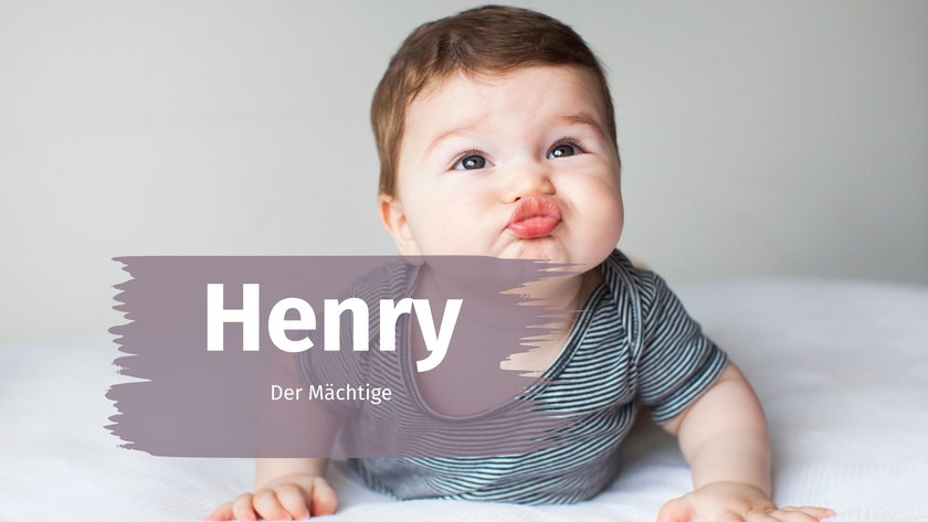 Vornamen Thüringen 2024 - Henry