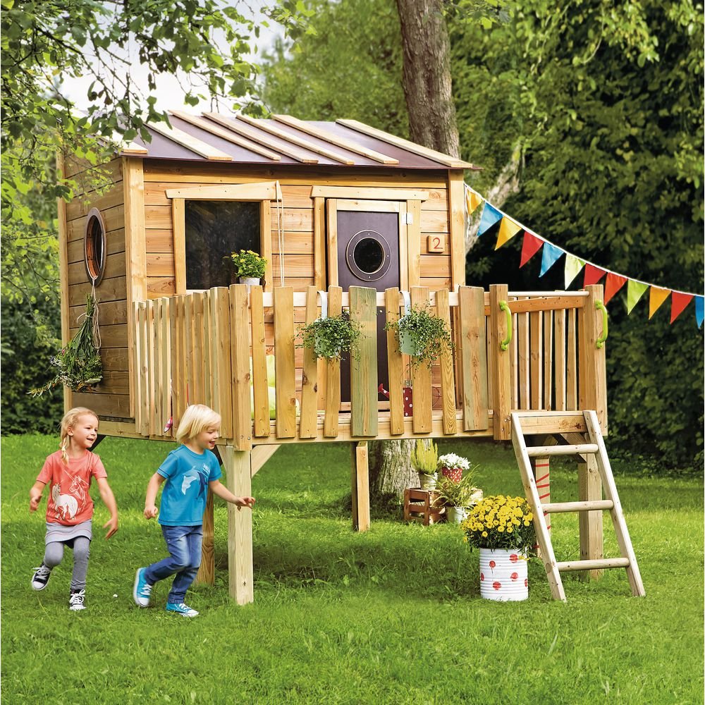 Stelzenhaus für Kinder: 4 traumhafte Modelle für euren Garten