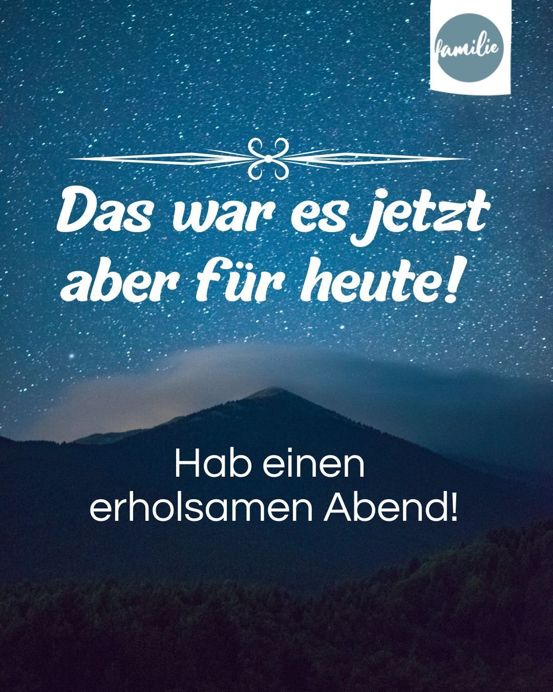 Guten-Abend-Sprüche: 17 schöne Vorlagen zum Teilen und Verschicken