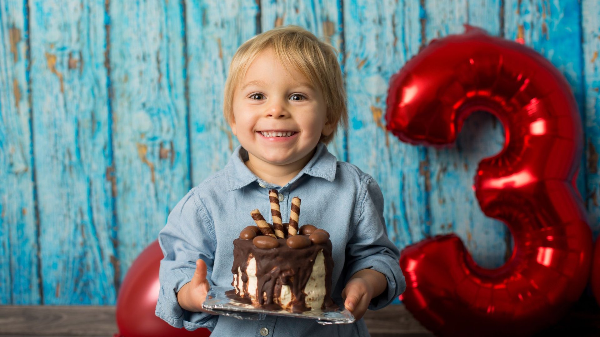 25 Glückwünsche zum 3. Geburtstag