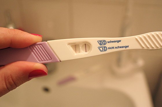 Schwangerschafttest = positiv! 
