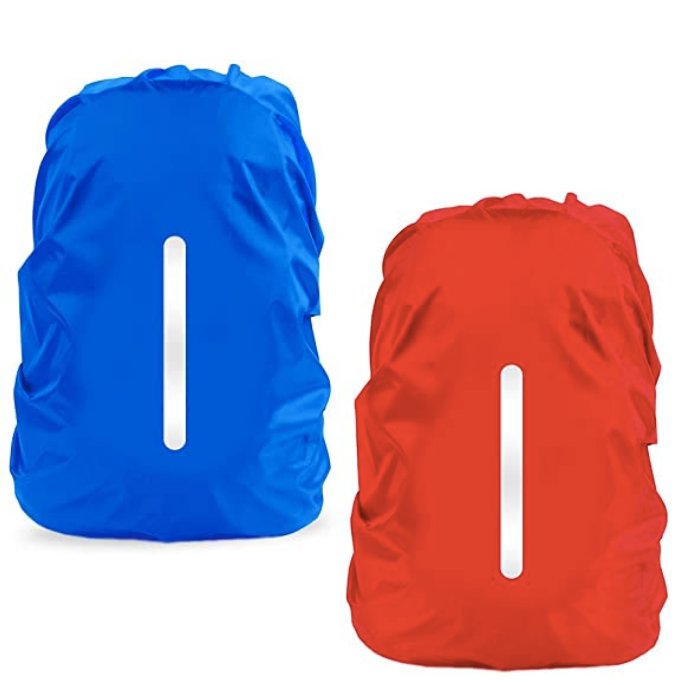 Regenschutz Regenhülle Rucksack Schulranzen Regenüberzug Wasserdicht 35-70L DE 