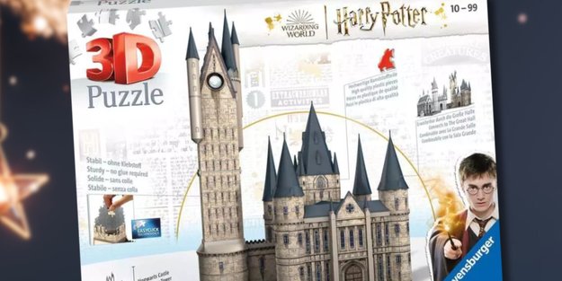 Bei Aldi: Dieses 3D-Hogwarts-Puzzle ist ein perfektes Weihnachtsgeschenk