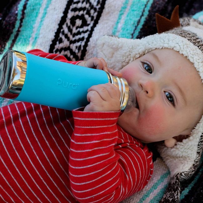 Babyflaschen-Test - Pura Edelstahl-Flasche für Säuglinge