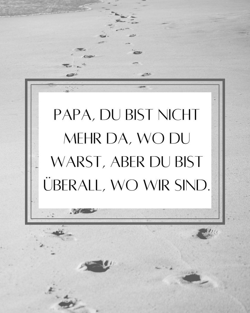 Liebevolle Trauersprüche Vater