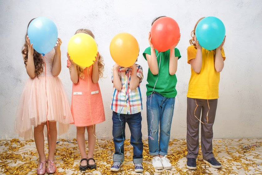 Luttballons Spiele: Konfetti-Luftballons