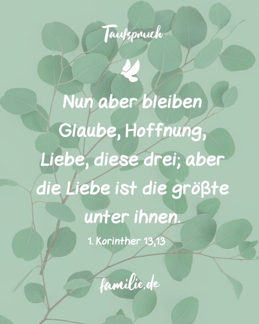 taufspruch evangelisch ohne gott