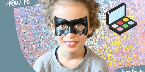 Batman schminken: Das kriegt ihr auch ohne Schminkkurs hin