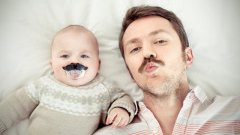 Säuglings-Ähnlichkeit: Ganz der Papa?!