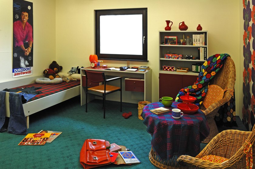 Ein typisches Kinderzimmer der 1970er war bunt, kontrastreich und exklusiv.