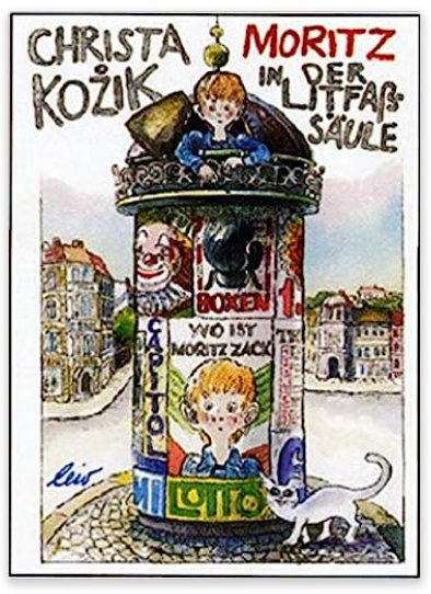 DDR Kinderbücher: Moritz aus der Litfaßsäule