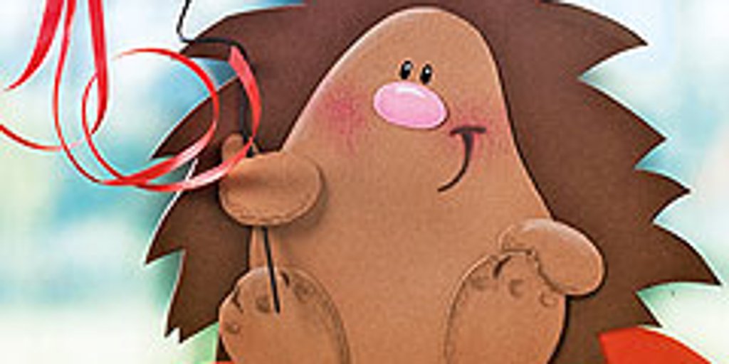 Einfaches Herbst Fensterbild Mit Igelmotiv Familie De