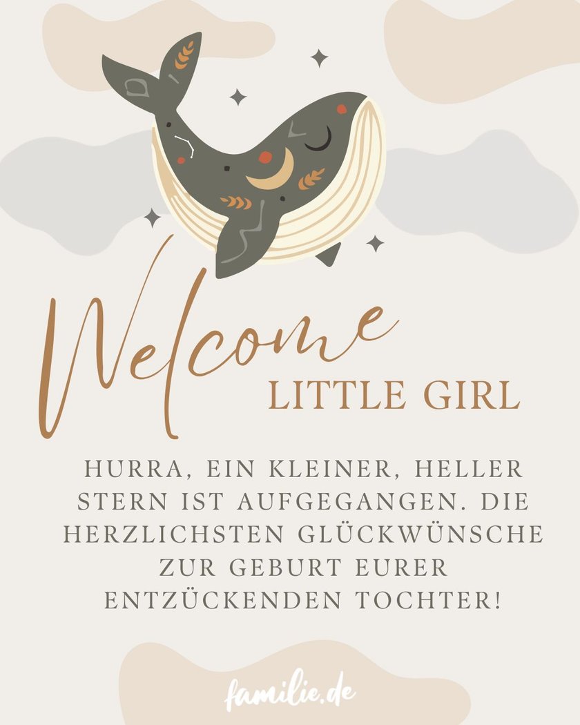 kostenlose glückwünsche zur geburt eines mädchens