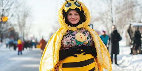 Von Schoko-Bonbon bis Marienkäfer: 11 Kostüme für Schwangere