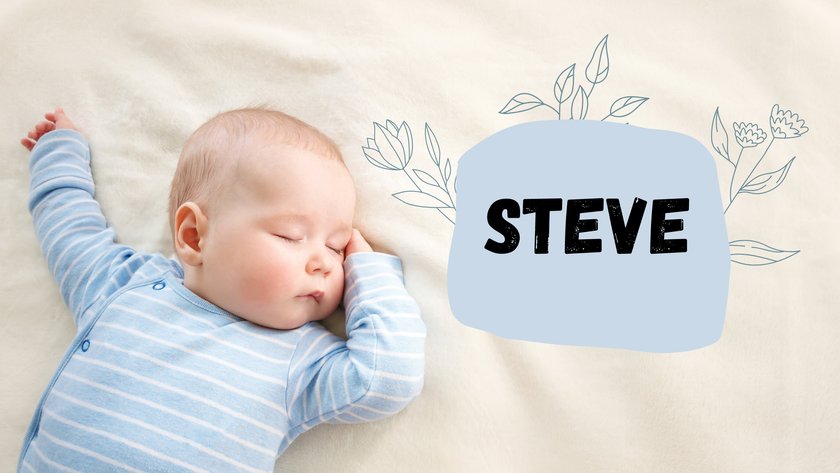 #24 Jungennamen mit E am Ende: Steve