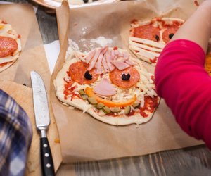 Pizza backen mit Kindern