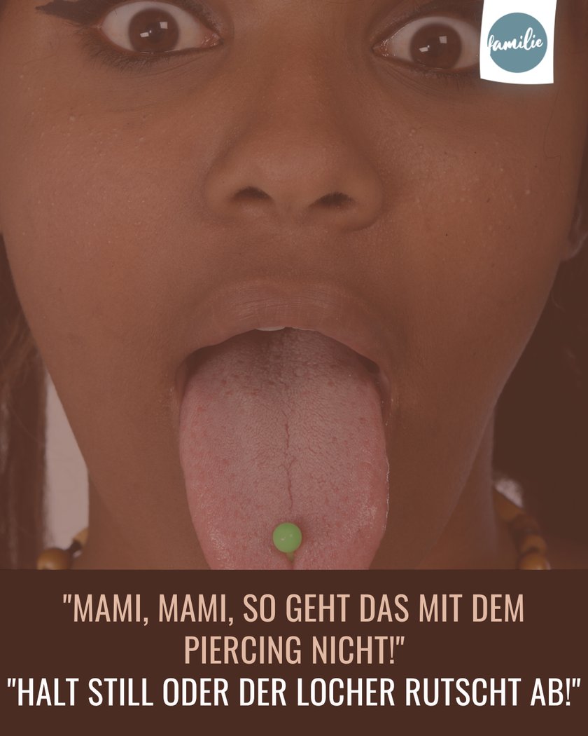 Mami-Mami-Witze - Neues Piercing
