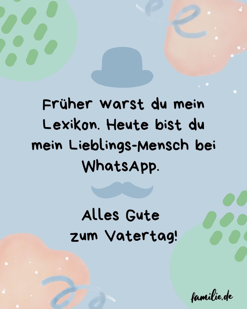 Whatsapp-sprüche zum männertag