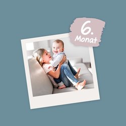 6. Monat: Mit sechs Monaten begreift dein Baby, dass es schon einiges bewirken kann