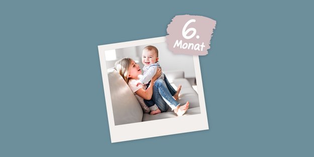 6. Monat: Jetzt begreift dein Baby, dass es selbst etwas bewirken kann