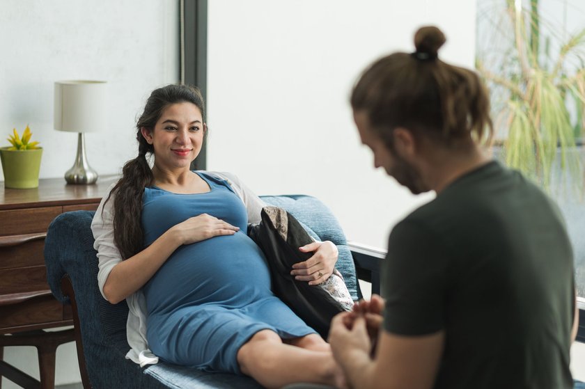 Fußmassage in der Schwangerschaft?