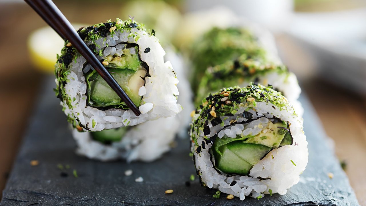 Sushi in der Schwangerschaft: Vegetarische Sushi 