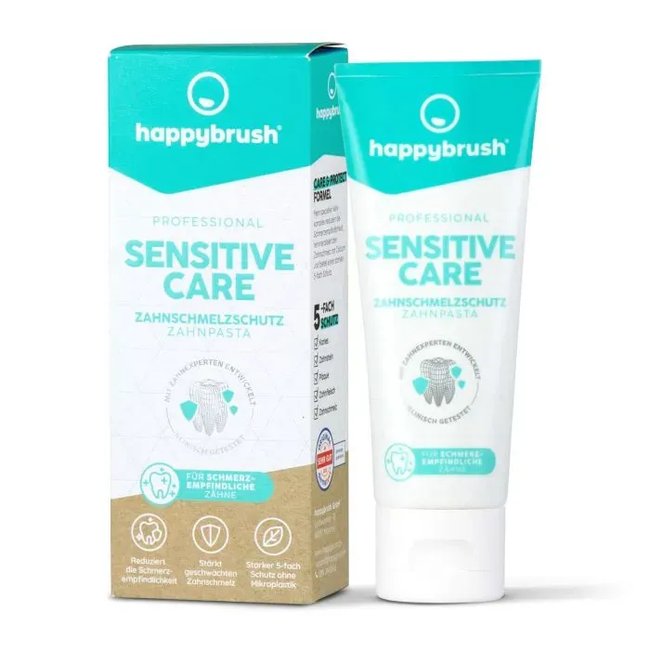 Zahnpasta-Test - Happybrush Professional Sensitive Care