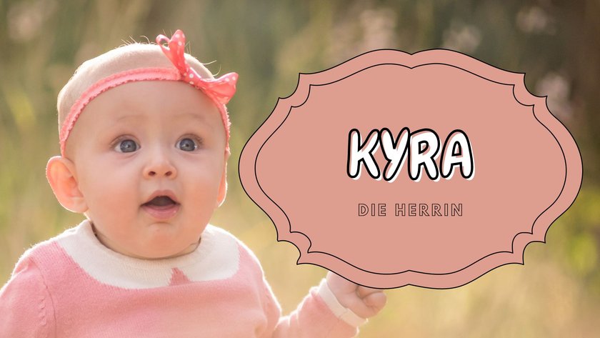 #4 Mädchennamen mit K: Kyra