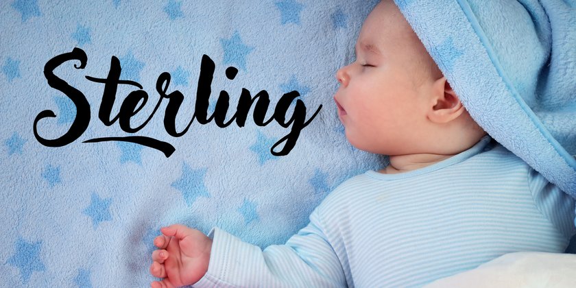 #20 Namen mit der Bedeutung „Stern“: Sterling