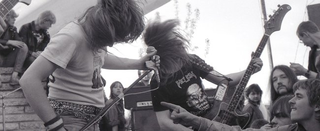 Laut, wild, verboten: So lebten Metalheads in der DDR