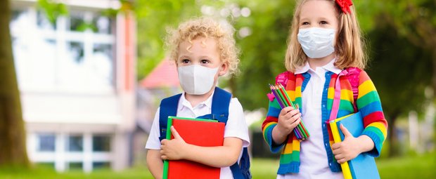 Mundschutz für Kinder: Bunte FFP2-Masken, medizinische Masken und Stoffmasken