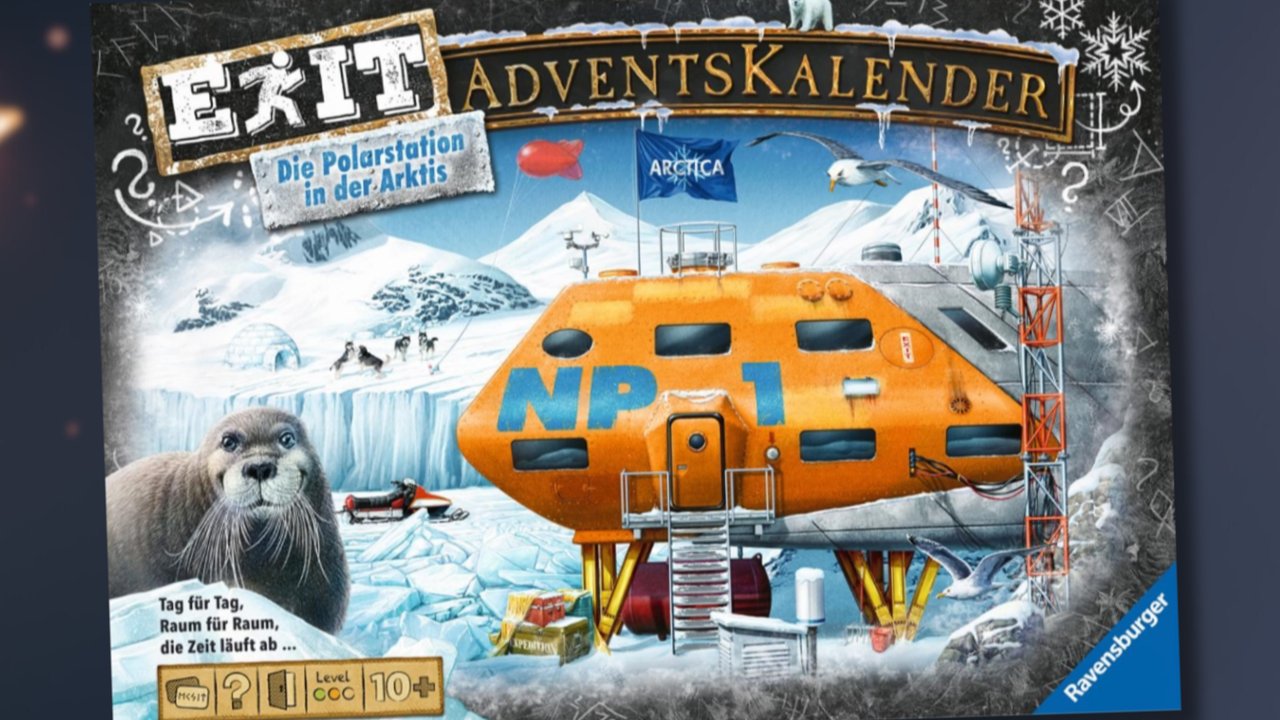 Geschenkidee Exit Adventskalender