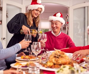 Das zauberhafte rote Tischset von Jysk für weihnachtliche Stimmung auf dem Tisch