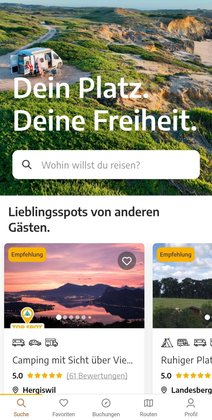 Roadsurfer spots App 