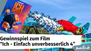 Gewinnt zum Heimkinostart von "Ich - Einfach unverbesserlich 4" einen von zwei Familien-Urlauben ins LEGOLAND