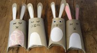 Osterhasen basteln aus Klorollen: Probiert unsere einfache Anleitung
