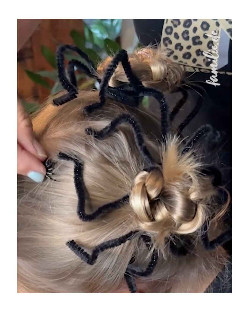 Spinnen Frisur 4