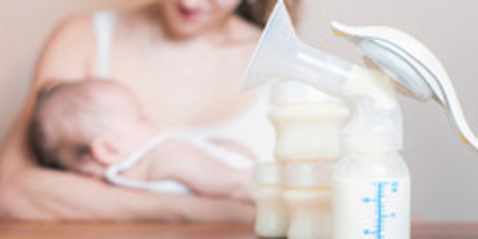 Abpumpen: Mit Muttermilch mobil