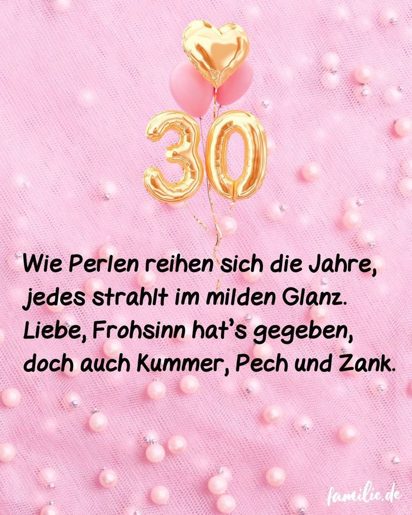 Perlenhochzeit Gedicht