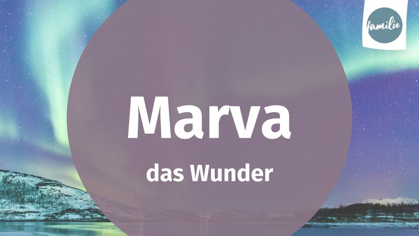 Namen Bedeutungen - Marva