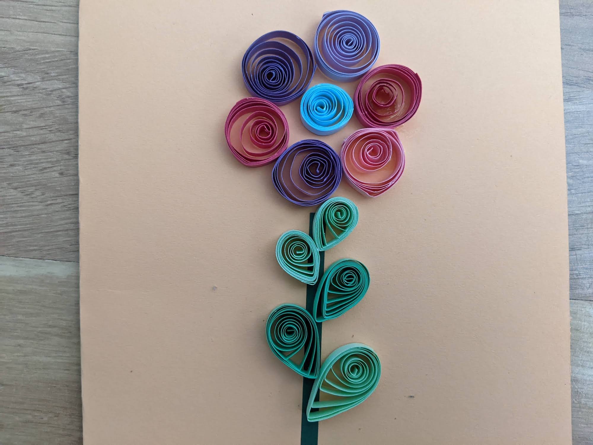 Quilling Blume