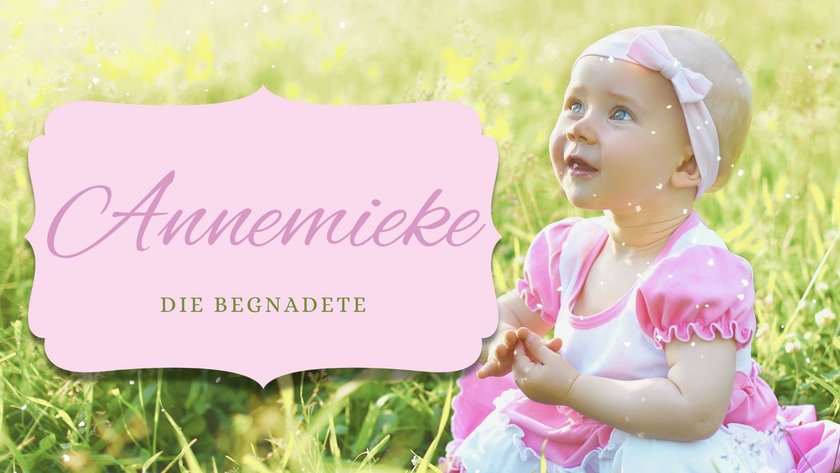 #3 Niederländische Mädchennamen: Annemieke