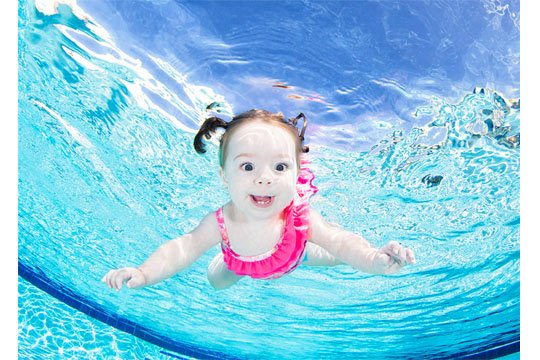 Babys unter Wasser: Kyleigh