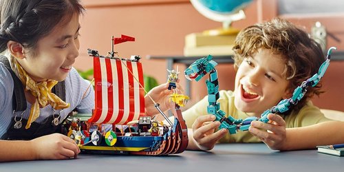Echte Wikinger werden dieses LEGO-Schiff lieben