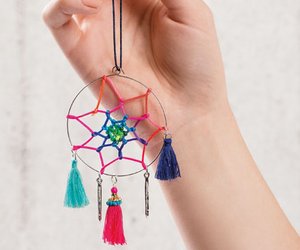 Magische Traumfänger basteln mit Kindern: Süße Träume sind damit garantiert