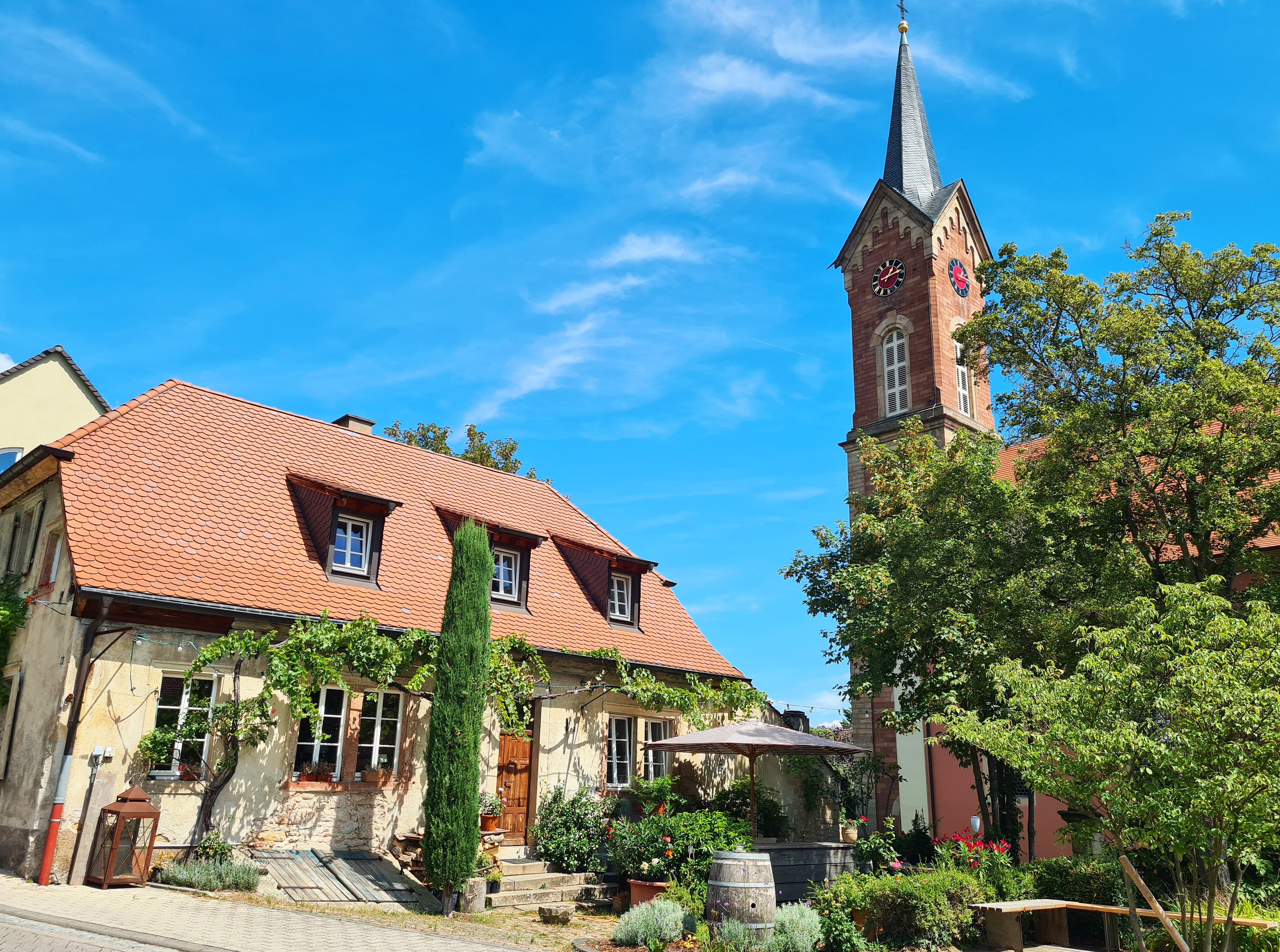 Kirche Haardt Weinstraße Pfalz Kirche Haardt Weinstraße Pfalz